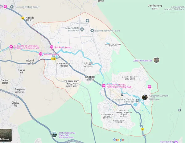 Khopoli Location Map